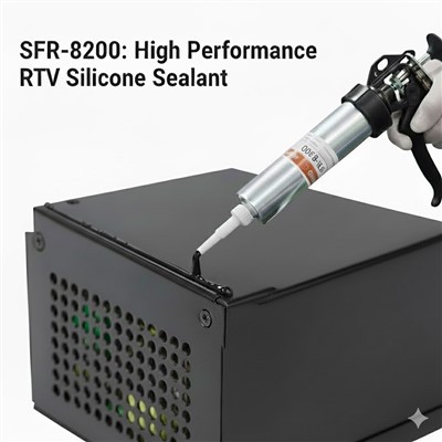 Segellador de silicona ignífug UL 94V-0 - SFR-8200-BK